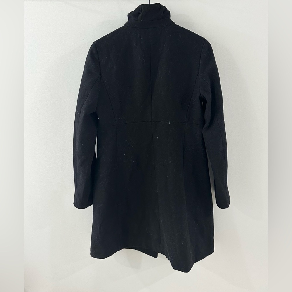 J. Crew Women’s Uptown Dress Coat Black Size 10 - Picture 6 of 6